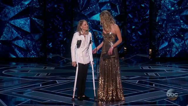 Jodie Foster and Jennifer Lawrence Present the Oscar 2018 Best Actress Nominees