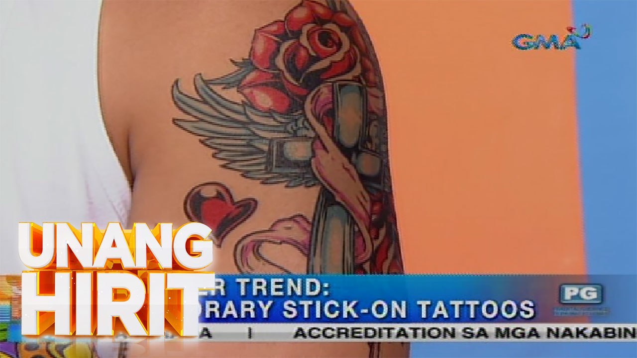 Unang Hirit: Temporary Stick-on Tattoos