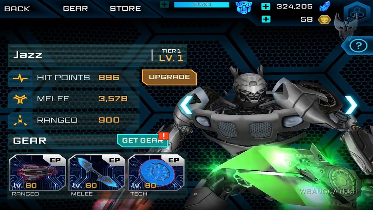 Transformers: Age of Extinction - Unlocked JAZZ Autobot