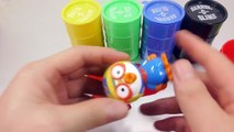 Surprise Non Toxic Drums Slime Toys Pororo Insideout Hello Kitty 드럼통 액체괴물 뽑기 뽀로로,인사이드아웃, 헬로키티 액괴 슬라임