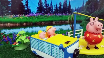 ❤ PEPPA PIG ❤ DE PASEO EN LA AUTOCARAVANA | Aventuras De Juguetes Para Niños