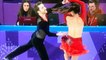 Winter Olympic 2018 _ South Korean Figure Skater Suffers Wardrobe Malfunction as her Red Costume