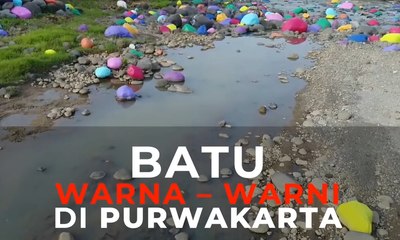 Daripada Dicoret - Coret, Batu di Sungai Dibikin Begini..