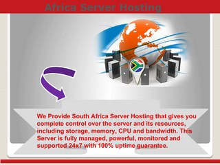 Africa Server Hosting – Best Service Provider Company