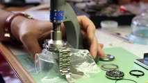 How to fit a new watch glass. Watch repair tutorials. Omega Watch.