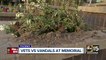 Phoenix veteran memorial garden vandalized
