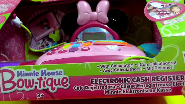 Minnie Mouse Bowtique Electronic cash register #h #kids #toys