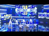 AOA - Get Out, 에이오에이 - 겟 아웃, Music Core 20121103