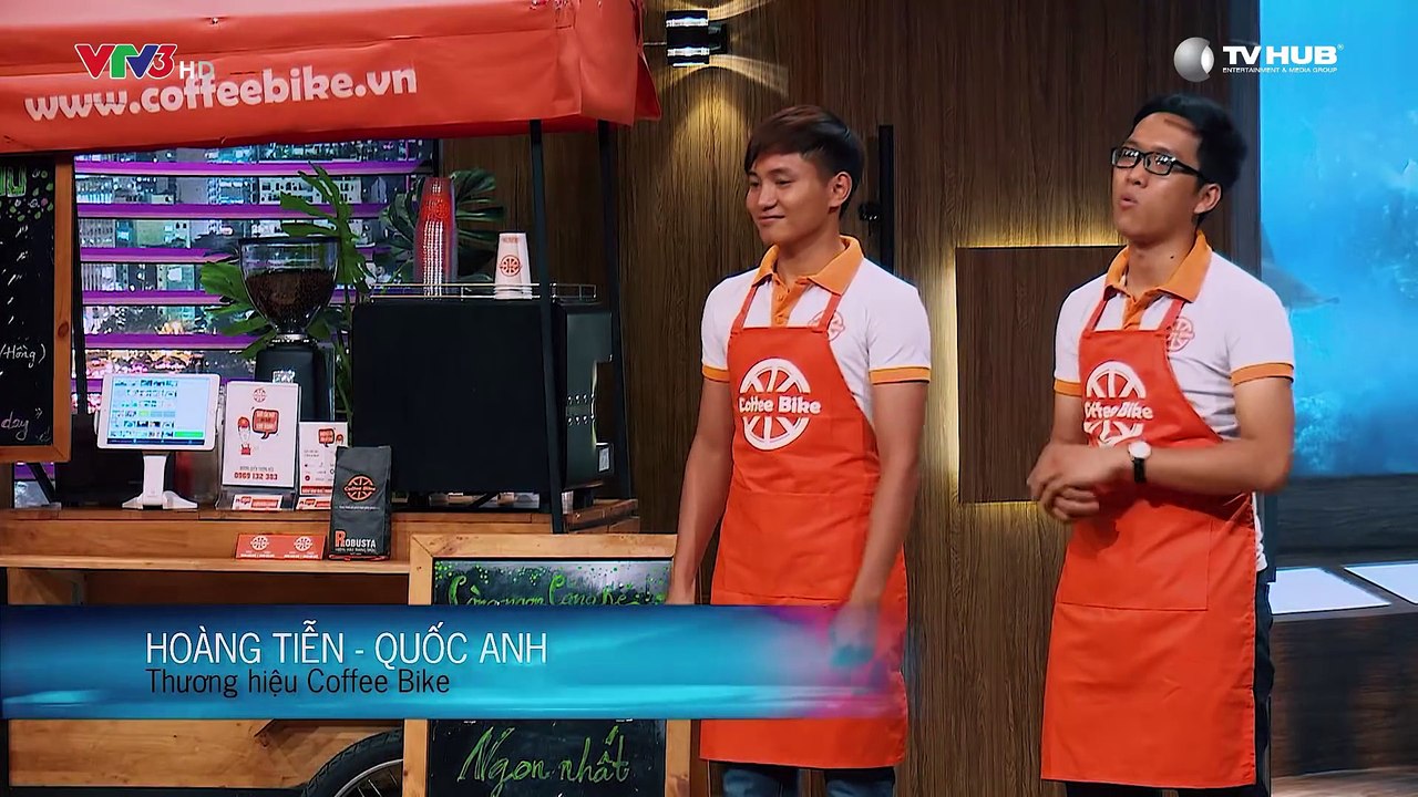 Thương Vụ Bạc Tỷ Tập 2 Full HD l Shark Tank Việt Nam l Coffee Bike Dự án chuỗi cửa hàng nhượng quyền cà phê tự hào ly cà phê sữa đá ngon nhất Thế Giới