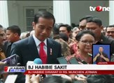 Presiden Jokowi Kirim Tim Dokter Pantau Kesehatan Habibie