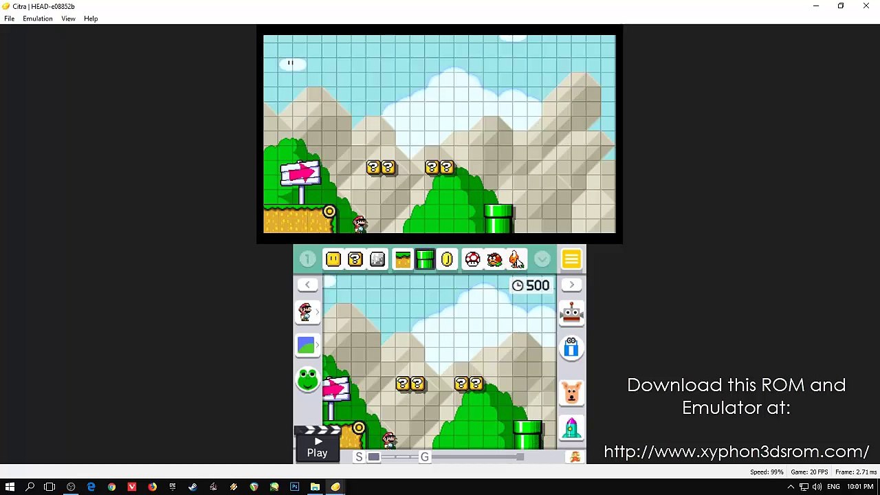 Super Mario Maker for Nintendo 3DS FREE 3DS ROM CITRA PC