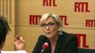 Marine Le Pen est l'invitée de RTL