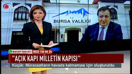 ''Açık kapı milletin kapısı''