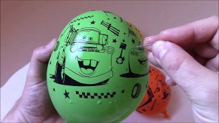 Colors Wet Balloons POP with TOYS Learn Colours Balloon TOP Finger Family Kids video