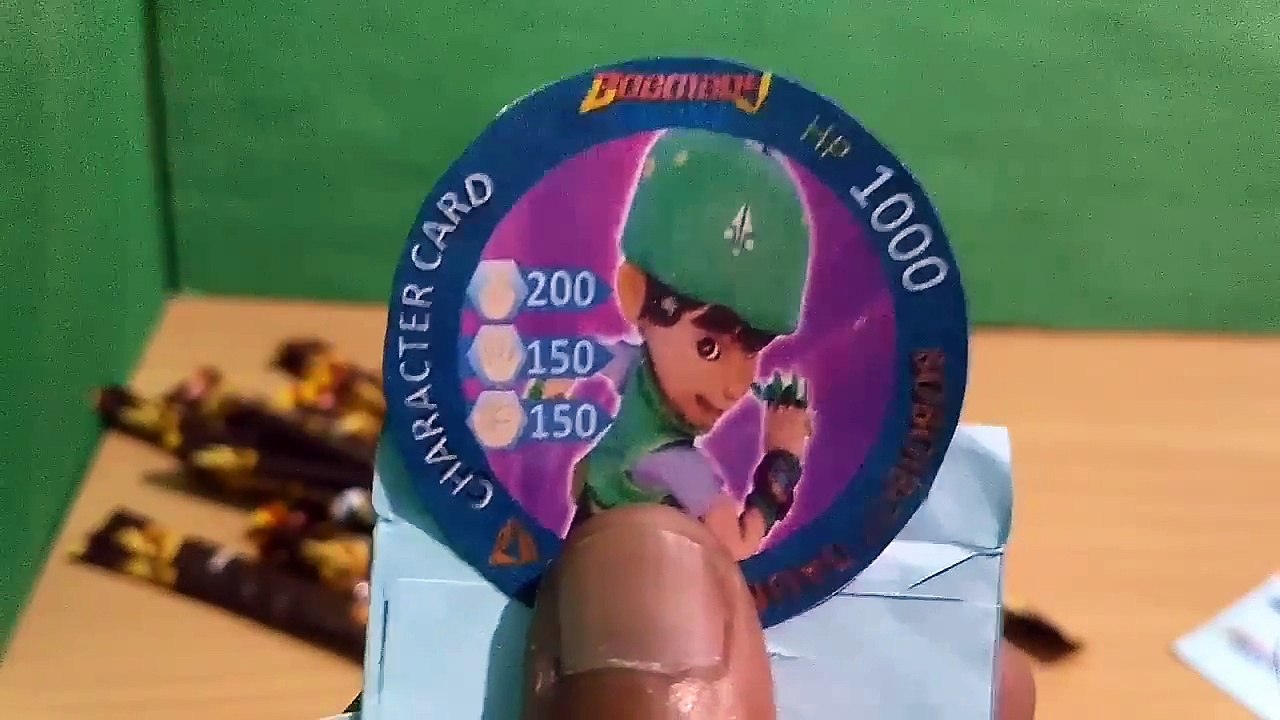Unboxing Boboiboy Galaxy Kartu bulat