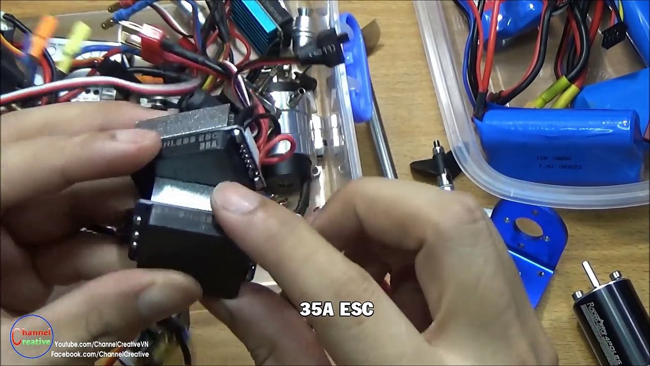 How to Make, Build a RC Boat Rigger - V4 - Go Faster