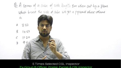 Special Advance Maths CGL Mains Questions for 9th March