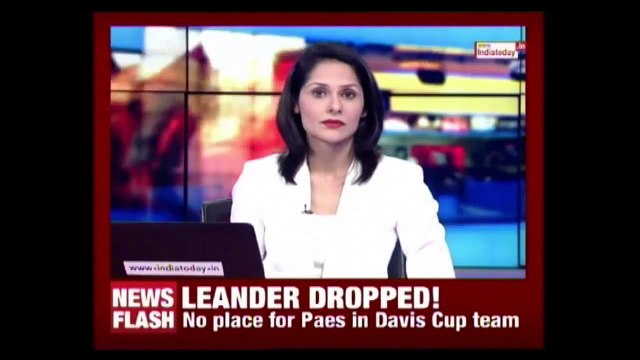 Davis Cup : Bhupathi Selects Bopanna Over Leander Paes For Uzbek Tie