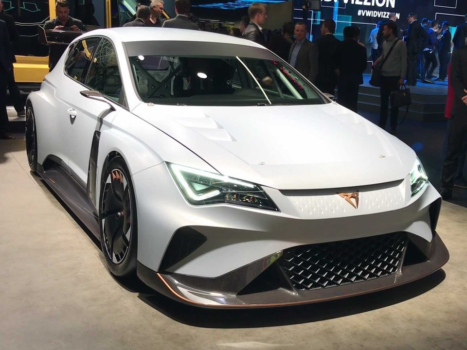 Cupra e-Racer (2018) en direct du Salon de Genève