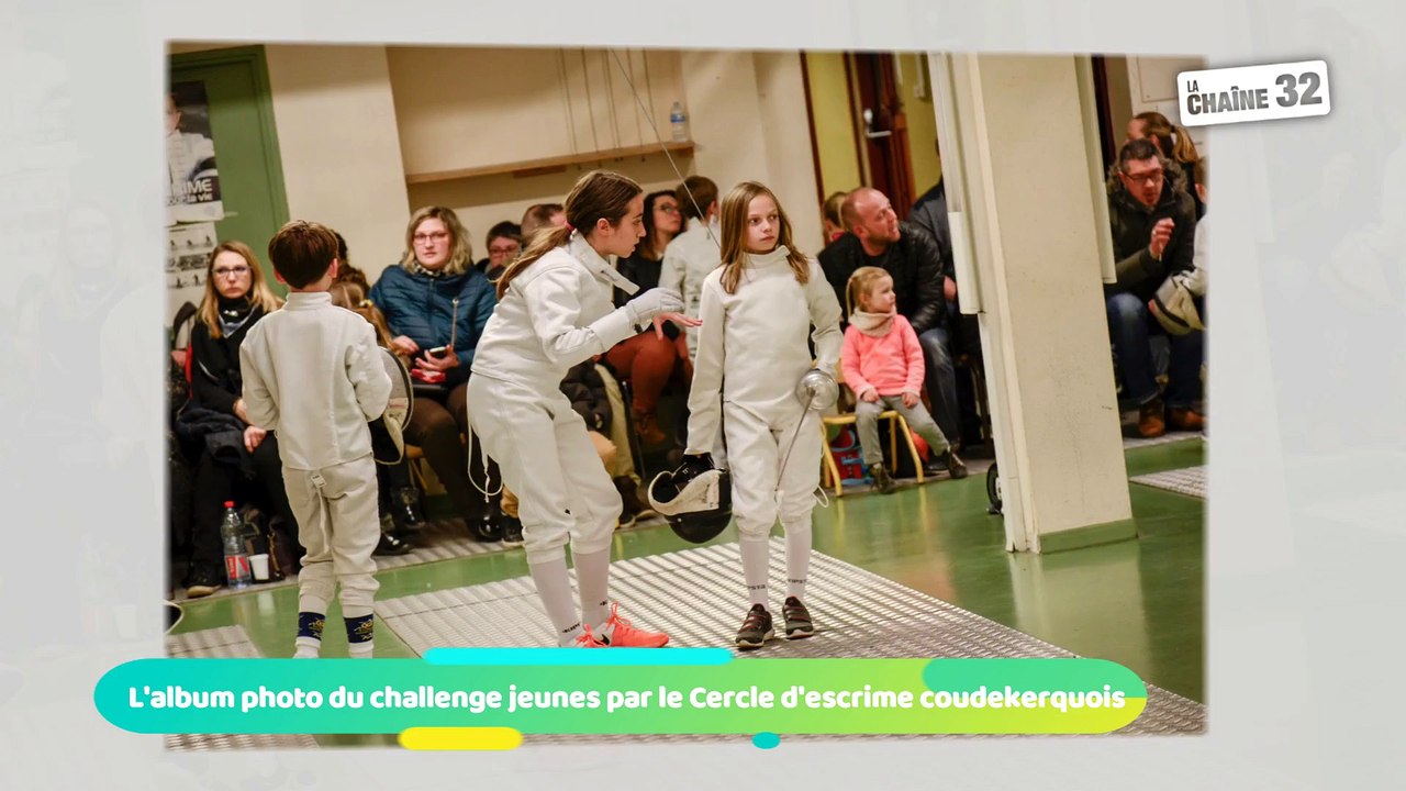 L'album photo du challenge jeunes par le Cercle d'escrime coudekerquois