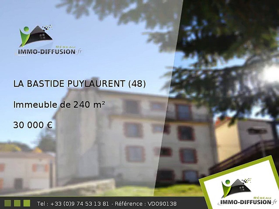 Immeuble A vendre La bastide puylaurent 240m2 - LA BASTIDE PUYLAURENT