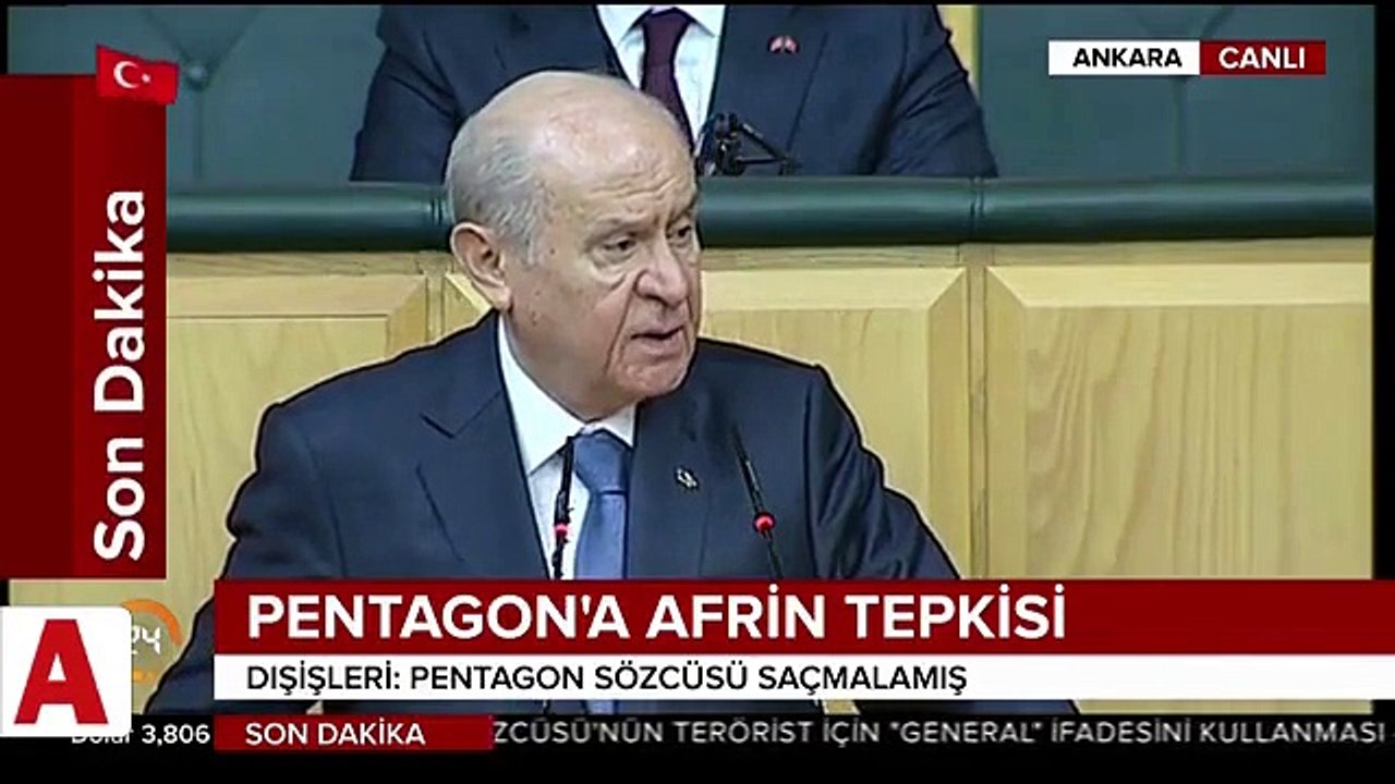 MHP lideri Devlet Bahçeli�den kadına şiddete ilişkin sert çıkış: Hapisse hapis idamsa idam