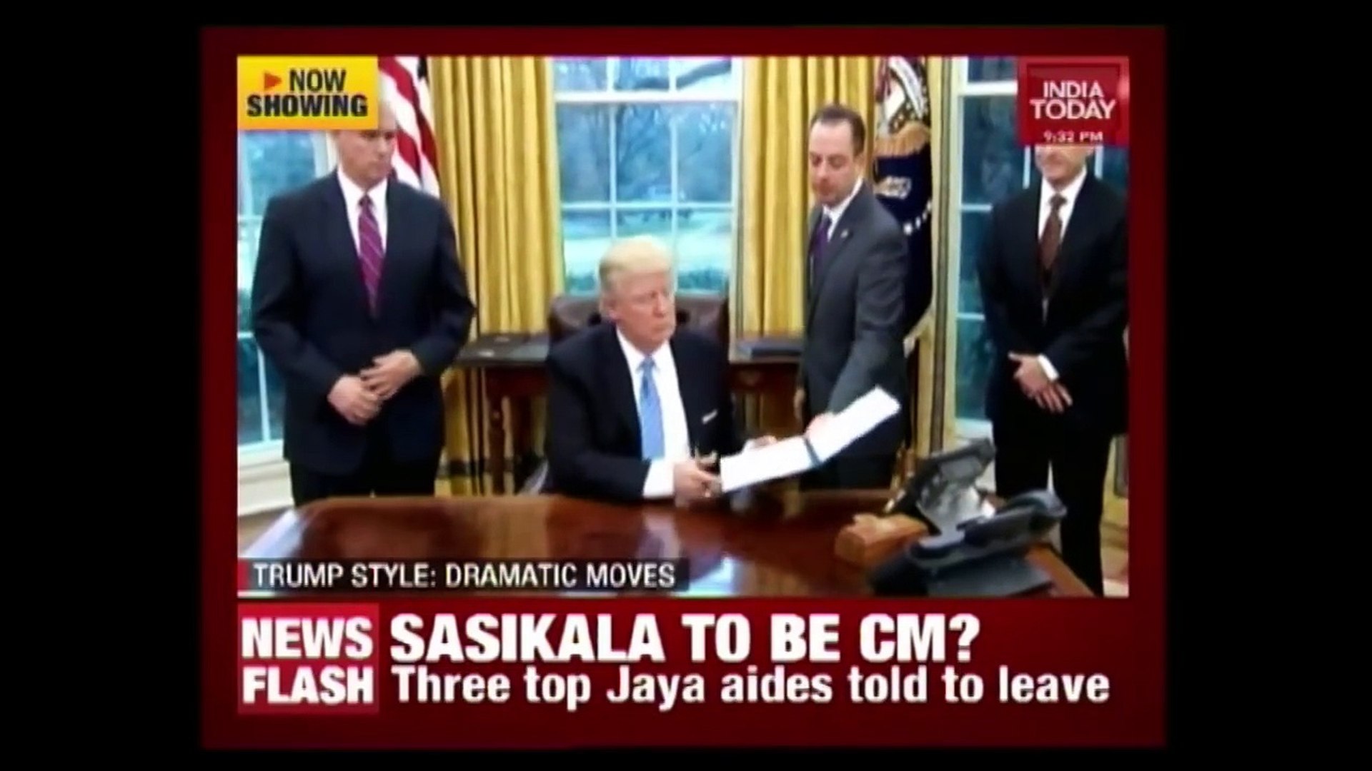 The Long Story: Trump @ White House