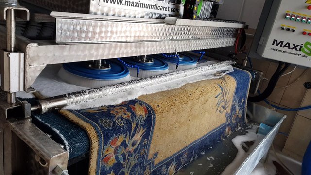 otomatik halı yıkama makinası,halı sıkma makinası maxis