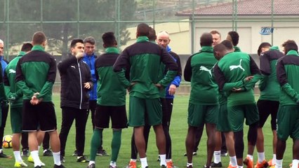 Bursaspor'da Osmanlıspor maçı hazırlıkları sürüyor