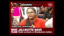 DMK Lead By M.K. Stalin Stages 'Rail Roko' Protests In Chennai