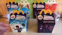 new Max Steel Full Set   Monster High Best Toy Doll in Happy Meal McDonalds Europe