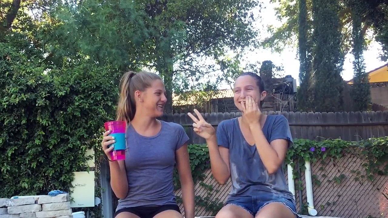 Sister Tag Water Fight