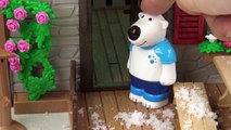 뽀로로 크리스마스에 눈싸움 놀이와 눈사람 만들기 ❤ 뽀로로 장난감 애니 ❤ Pororo Toy Video | 토이컴 Toycom