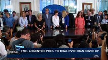 i24NEWS DESK | Fmr. Argentina pres. to trial over Iran cover up | Tuesday, March 6th 2018