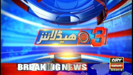 Headlines 1500 6th March 2018