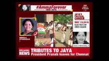 Union Minister, Nirmala Sitharaman Pays Tribute To Jayalalithaa