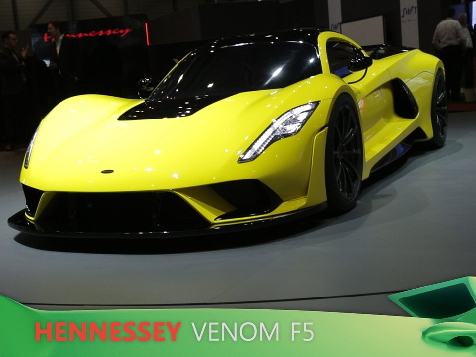 Hennessey Venom F5 en direct du salon de Genève 2018