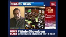 Congress MP, Anand Sharma Reacts On Demonetization Debate In Parliament