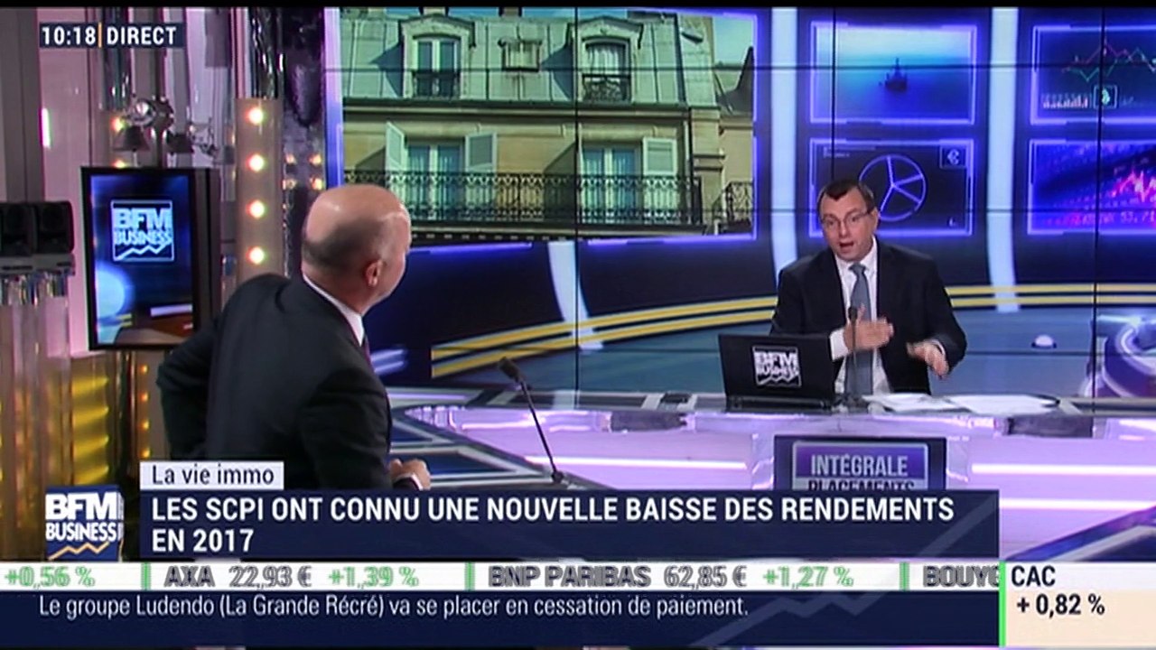 La vie immo: SCPI, une nouvelle baisse des rendements en 2017 - 06/03