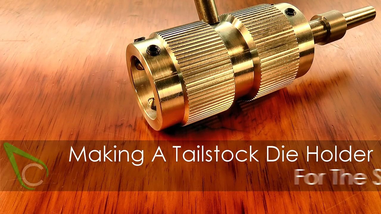 Home Machine Shop Tool Making - Machining A Tailstock Die Holder For The Sherline Lathe - Part 2