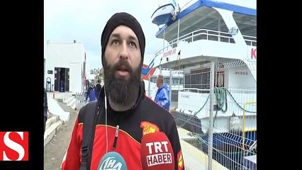 Yunan adalarında mahsur kalan Türkler ülkeye döndü