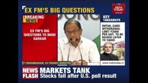 Former Finance Minister P Chidambaram Voices His Concern- Live