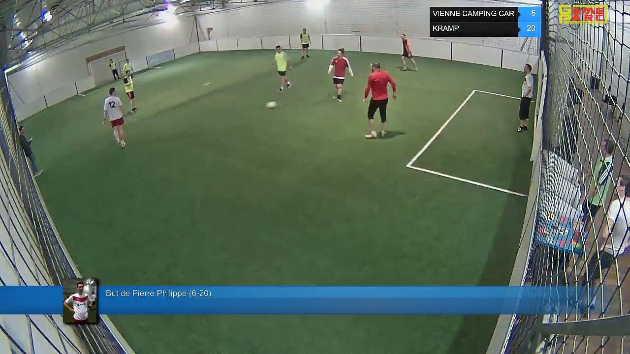 But de Pierre Philippe (6-20) - VIENNE CAMPING CAR Vs KRAMP - 05/03/18 19:00 - LIGUE 3