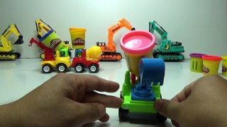 Baby Studio - trucks and learning colors | trucks toy