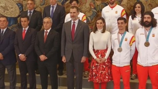 Los Reyes agradecen esfuerzos y éxitos a los españoles de PyeongChang 2018