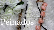 3 Peinados fáciles para fiesta elegantes. Peinados para el cabello rizado