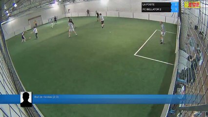 But de nicolas (2-3) - LA POSTE Vs FC BELLATOR 2 - 05/03/18 21:00 - LIGUE 3 - Poitiers Game Parc