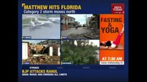 Hurricane Matthew Hits Coasts Of Florida, 4 People Dead