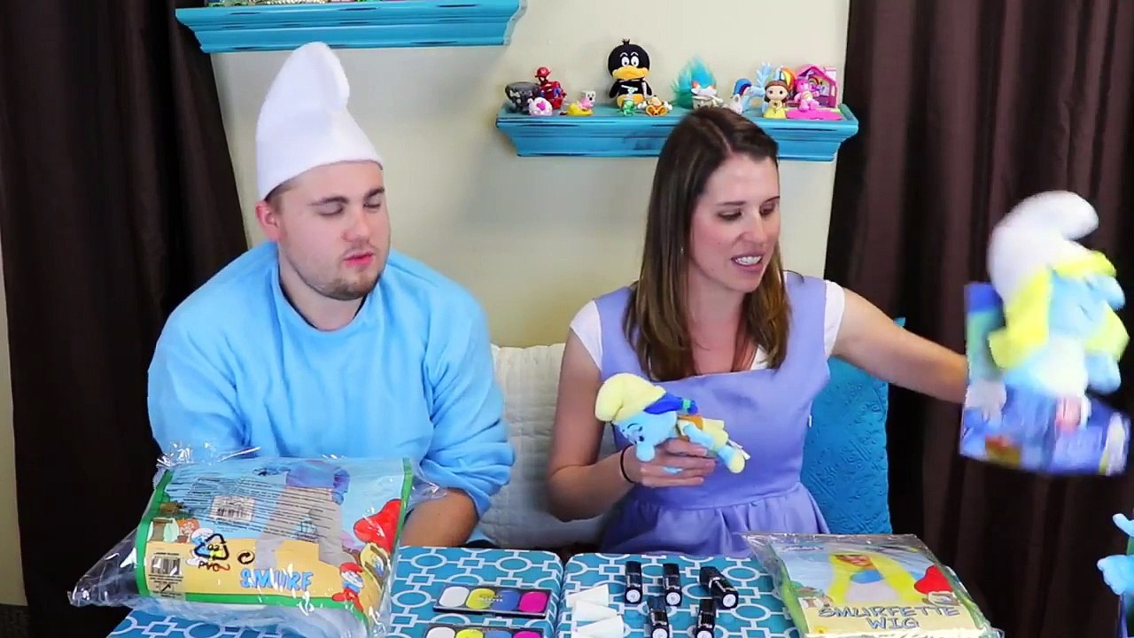 The Smurfs Makeup Tutorial and Costume Makeup DIY For Smurfette