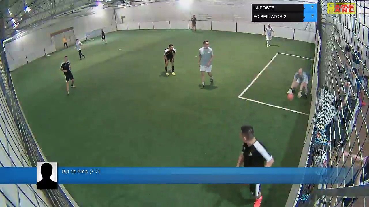But de Amis (7-7) - LA POSTE Vs FC BELLATOR 2 - 05/03/18 21:00 - LIGUE 3 - Poitiers Game Parc